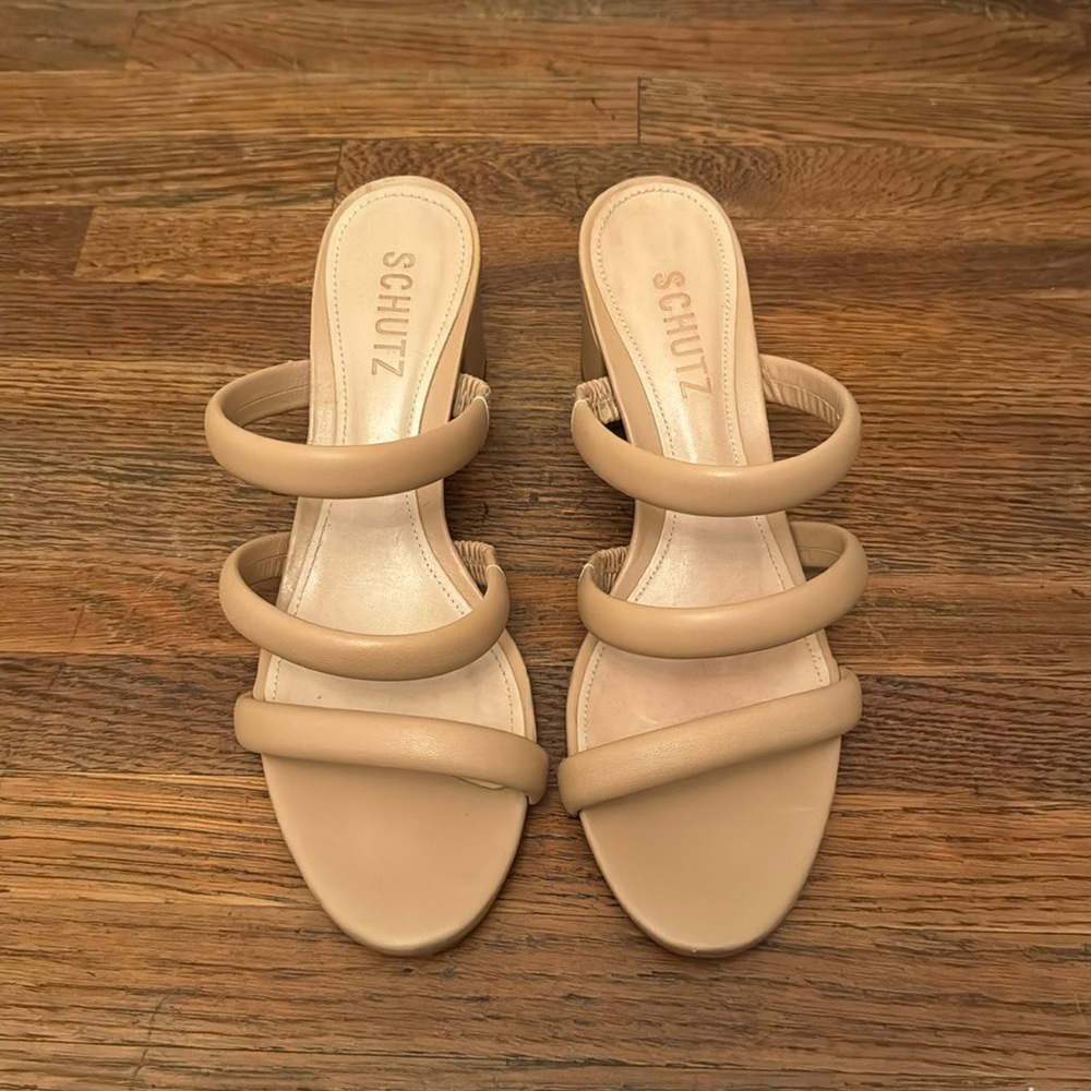 Schutz Nude sandals